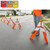 FirstGard Folding Orange Traffic Cones (Set of 5) with Storage Bag photograph in use.