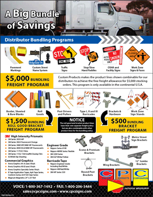 CPC Signs Distributor Bundle Program