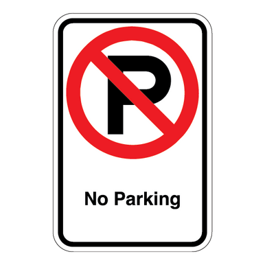 No Parking Sign | USACE | CPC