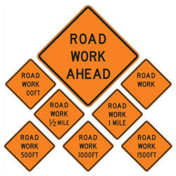 Road Work Ahead Sign for Sale | MUTCD Road Workers Sign