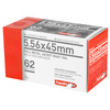 AGUILA AMMUNITION 556 NATO 62GR FMJ BT 50/1000, 1E556110