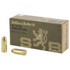 S&B 9MM SUBSONIC 140GR FMJ 50/1000 SB9SUBA Sellier & Bellot