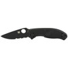 SPYDERCO TENACIOUS LINERLOCK KNIFE, BLK, SC122PSBBK