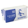 SCORPIO AMMO 9MM 124GR FMJ 50/1000