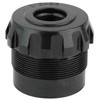 DEAD AIR GHOST FIXED MOUNT 1/2X28 RH, BLK FINISH, DAADA410