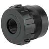 DEAD AIR GHOST FIXED MOUNT 1/2X28 RH, BLK FINISH, DAADA410