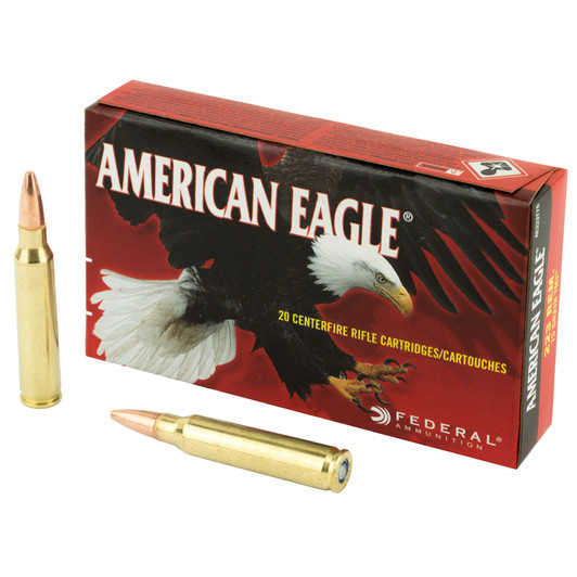 FED AM EAGLE 223 REM 75GR TMJ 20/500 FEAE223T75 Federal