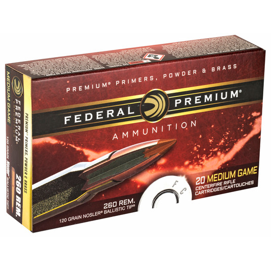 FED PRM 260REM 120GR NBT 20/200