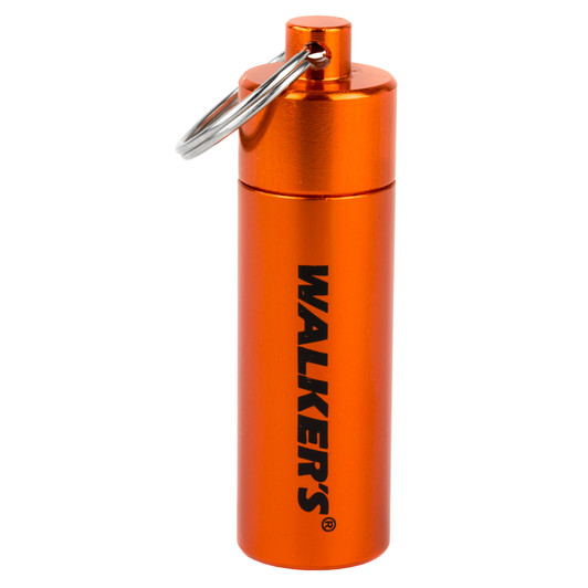 WALKER'S 7PK YEL FOAM PLUG W/ ALUM CARRY CASE, GWP-PLGCAN-YL