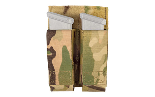 GGG DOUBLE PISTOL MAG POUCH MULTI GGPGTG03805 Grey Ghost Gear