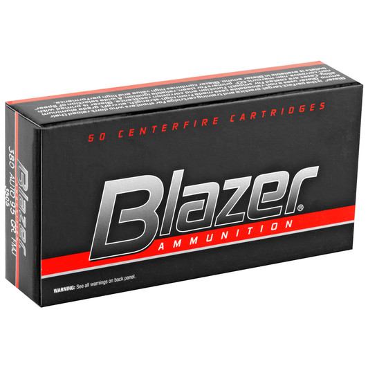BLAZER 380 ACP AMMO 95 GR FMJ 50/1000, 3505
