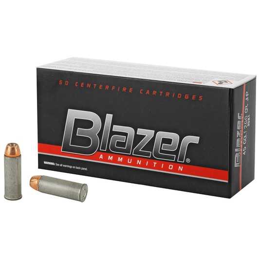 BLAZER 45 COLT 200GR JHP 50/1000 CCI3584 Blazer Ammunition