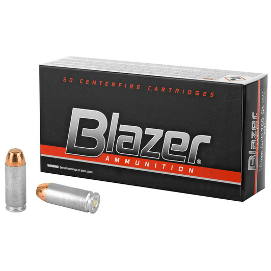 BLAZER 10MM 200GR FMJ 50/1000 CCI3597 Blazer Ammunition