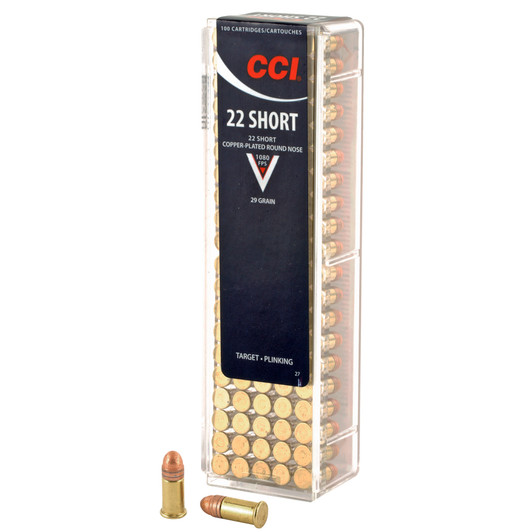 CCI 22 SHORT AMMO 100/5000 CCI27 CCI