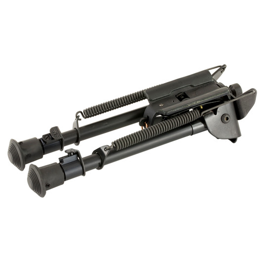 HARRIS BIPOD ROTATING 9-13 IN, LEG NOTCH, BLACK, SLM