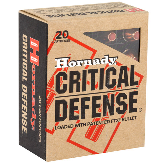 HORNADY CD 40 S&W 165GR FTX 20/200, H91340