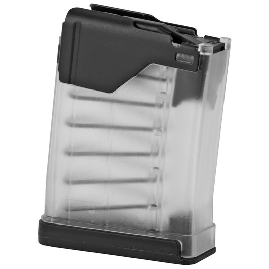 LANCER L5AWM MAGAZINE, 10 RND 5.56MM/.223, TRANS CLEAR