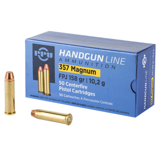 PPU 357MAG FPJ 158GR 50/500 PPUPPH357MF Prvi Partizan