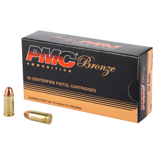 PMC BRNZ 32ACP 71GR FMJ 50/1000 PMC32A PMC