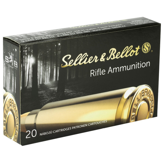 SELLIER & BELLOT 6.5X55 SW RIFLE, 131GR SP 20/400, SB6555A