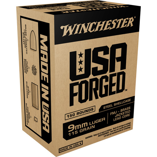 WIN USA FRGD 9MM 115GR FMJ 1000RD WNWIN9SK Winchester Ammunition