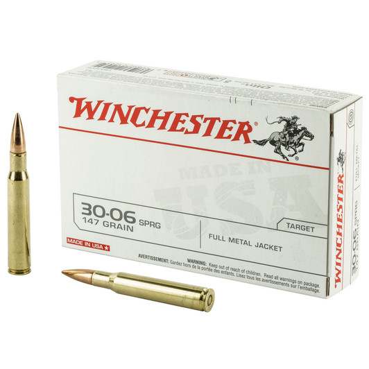 WIN USA 3006SP 147GR FMJ 20/200 WNUSA3006 Winchester Ammunition