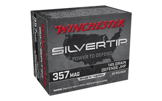 WIN SILVERTIP 357MAG 145GR HP 20/200 WNW357ST Winchester Ammunition