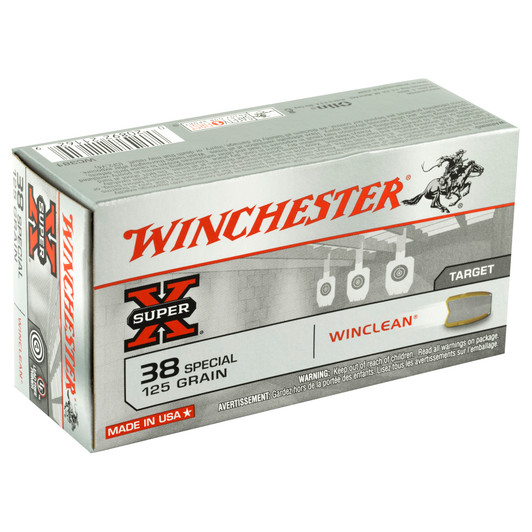 WINCHESTER SPRX 38 SPECIAL, 125GR, 50/500, WC381