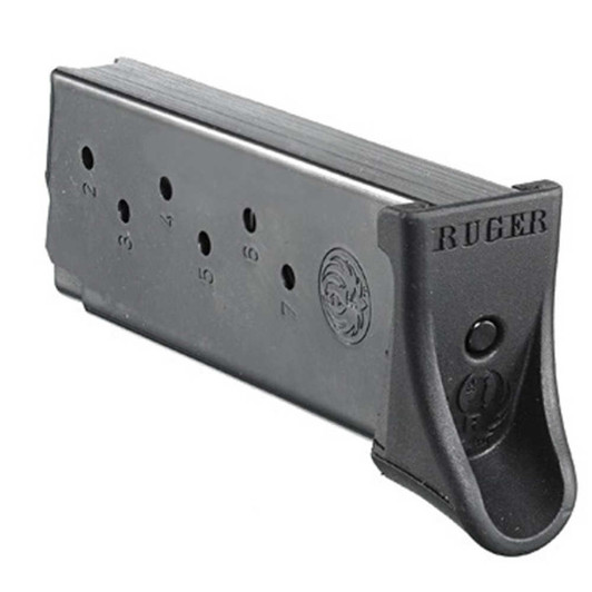 EC9S/LC9 9MM BL 7RD MAGAZINE W/EXT RUG90363 Ruger