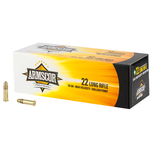 ARMSCOR 22LR HVHP 36GR 50/5000 ARMAC50015PHBX50 Armscor