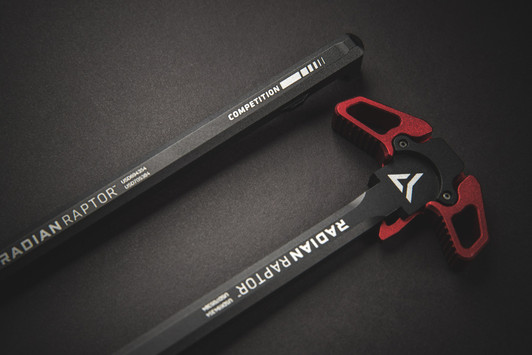 RAPTOR COMPETITION CHARGING HANDLE, AR15, RED