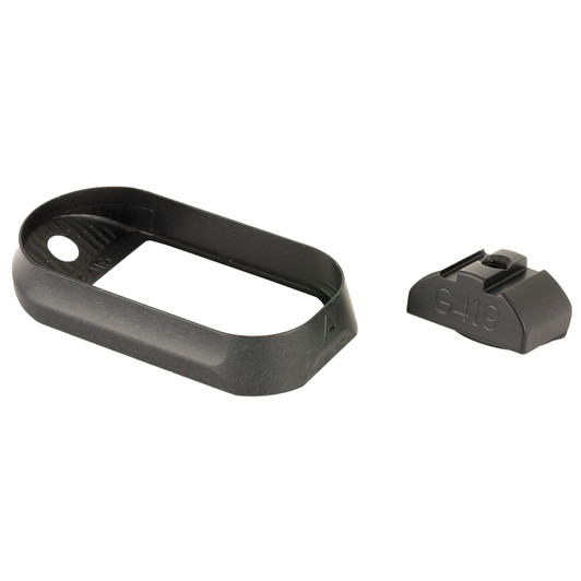 AGENCY MAGWELL FOR G19/G4 NBS BLK AGEMW-G19G4-NBS-B Agency Arms