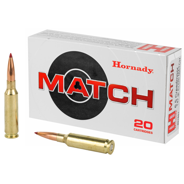 HRNDY 6.5 CRDMR 147GR ELD-M 20/200 H81501 Hornady