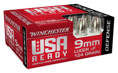 WIN 9MM LUGER +P 124GR HX HP 20/200 WNRED9HP Winchester Ammunition