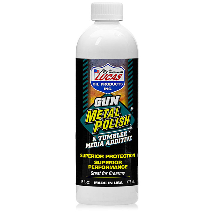 GUN METAL POLISH - 16 OZ LUC10880 LUCAS OIL