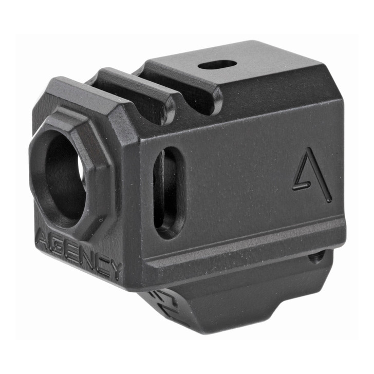 AGENCY ARMS COMPENSATOR FOR GLOCK 43 417, BLK, 417-G43-BLK