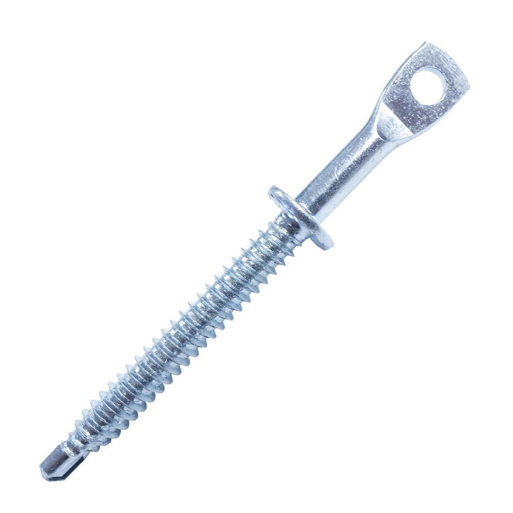 法螺貝36.1cm Sur-Pro 3-1/4in Threaded, Self-Drilling Eye-Lag Screws, 100/bx
