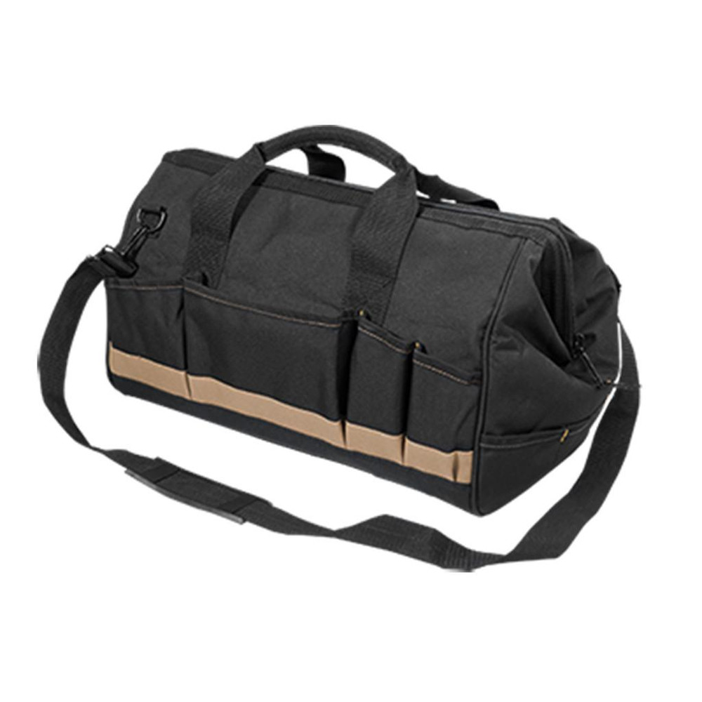 Custom LeatherCraft 18in Megamouth Tool Tote Bag - Wind-lock