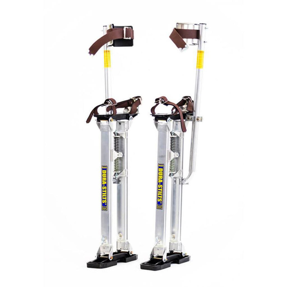 Dura-Stilts Dura-III Adjustable Stilts, Single Pole Aluminum, 18in