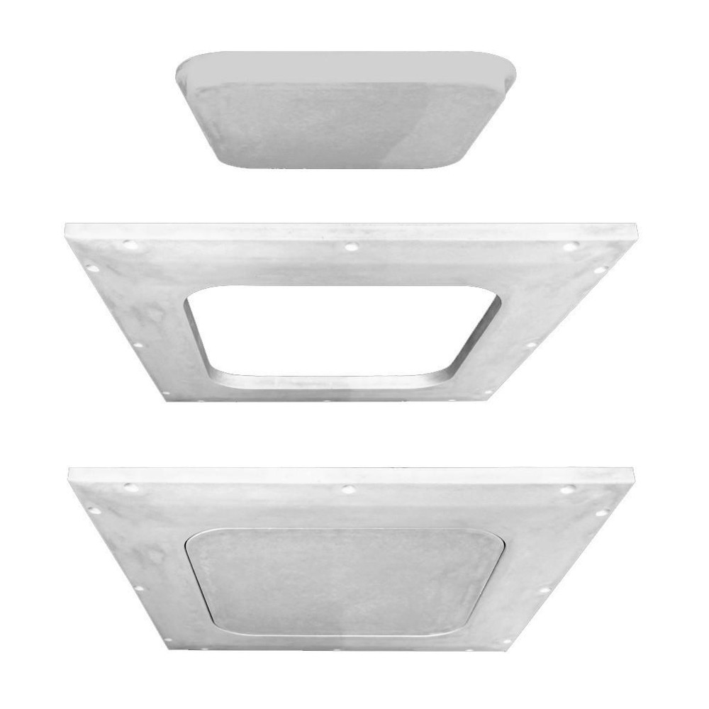 Stealth Ceiling Drop-In Panel, 18in x 18in Access Opening - Wind-lock