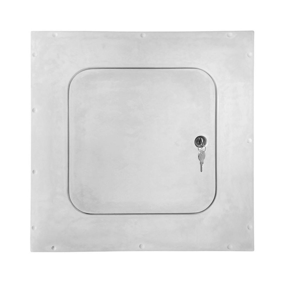 Stealth Hinged Panel w/ Key-Latch, 12in x 12in - Wind-lock