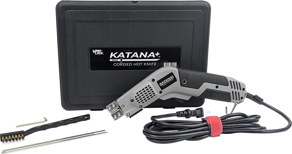 Katana Plus Corded Hot Knife Kit, 190w Variable Speed, 9ft Cord