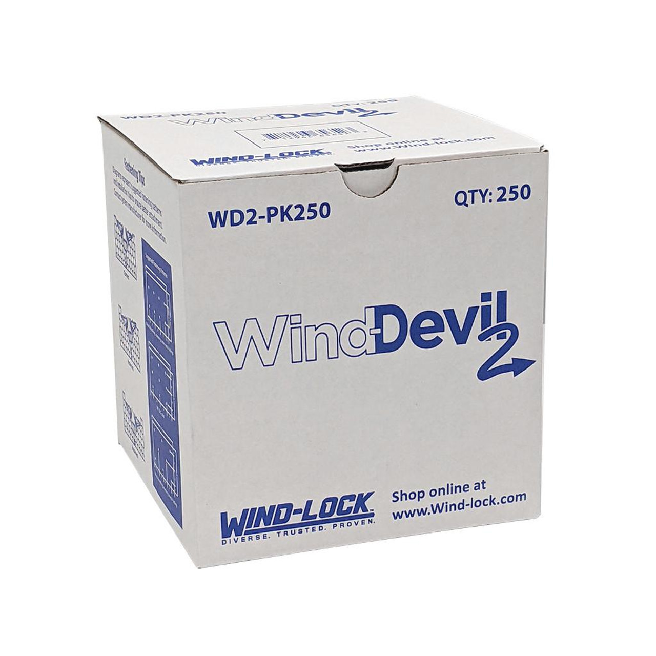 Wind-lock Wind-Devil® 2 Plate, 2in Diameter Plastic Washer