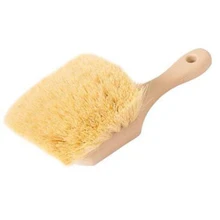 Magnolia Brush White Tampico Fender Wash Brush w/ 8in Wood Handle