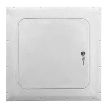Stealth Hinged Panel w/ Key-Latch, 12in x 12in - Wind-lock