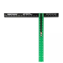 Wal-Board Tool T-Square, 54in x 3/16in, Box of 6 - Wind-lock