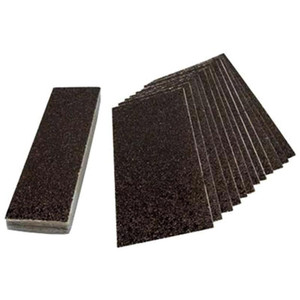 WIND-LOCK Wind-lock Rasp Paper Sheets, Adhesive Backed, 16 Grit, 12 Pack 8in x 16in 