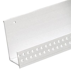 PLASTIC COMPONENTS Plastic Components Starter Trac w/ Drip Edge, 1in x 10ft, 25/bx PLASTIC COMPONENTS Plastic Components Starter Trac w/ Drip Edge, 1in x 10ft, 25/bx