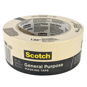  3M 2050 Masking Tape, 2in x 60yd  