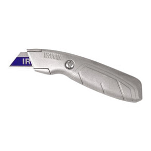 IRWIN INDUSTRIAL Irwin Aluminum Standard Fixed Ergo Utility Knife IRWIN INDUSTRIAL Irwin Aluminum Standard Fixed Ergo Utility Knife